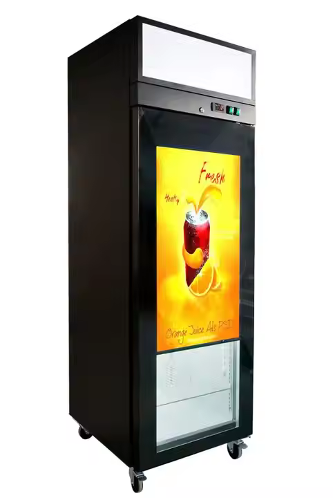 Přizpůsobené průsvitné dveře digitální LCD obrazovky
